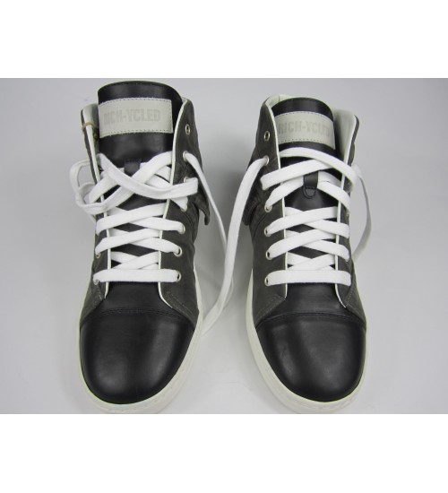 Deluxe handmade sneakers dark grey design